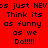 Pixelated text on a split background of red, purple, blue, and magenta sections.