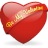 Red heart-shaped icon with a golden arrow piercing through its center, rendered in pixelated style.