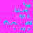 Pixelated cyan text and heart symbol on bright pink background with two animation states showing scattered dots.