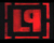 Static pixelated icon featuring red stylized letters L and Q within a square frame on dark background.