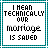 Static pixel art displays text "I MEAN TECHNICALLY OUR MARRIAGE IS SAVED" with varying blue letter highlights