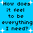 Blue background with black pixelated text repeating "How does it feel to be everything I need?" and white star-like sparkles scattered throughout.