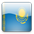 Pixelated square icon shows a yellow sun above blue water with green-yellow wave patterns, set against a light blue sky gradient.