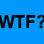 Six colored squares display text: blue with 'WTF?', black with 'LOL!', pink with 'IDK?', purple with 'BRB!', green with 'IKR?', orange with 'G2G!'.