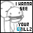 Pixelated cartoon characters with text 'I WANNA SEE YOUR GRILLZ' in black and colored letters, displayed
