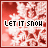 nine square shows a snowflake graphic with 'LET IT SNOW' text, where the central is grayed out and some letters in the text vary slightly across frames