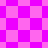A static image of a checkerboard pattern with alternating bright pink and magenta squares arranged in a , transitioning into a diamond-shaped pattern below