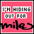 A 3x3 contact sheet of animated frames showing a pink background with text and stylized smile icons in various states of motion or opacity.