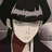 Pixelated anime-style character with dark hair and red collar on light purple background, accompanied by text reading "yes i am in love with......" and "zuzu (zuko) <333"