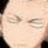 A pixelated face with closed eyes on the left, next to red text reading "Naruto's not the only one who has to deal" on a black background.