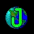 Animated contact sheet showing a green 'J' logo on Earth background transitioning through explosion effects and pixelated shapes.