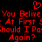 Red pixelated text and a heart symbol on black background, with repeated phrases and partial words.