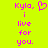 Pixelated text and heart symbol on bright yellow background, with one version showing a pink heart icon next to 'Kylo.'