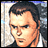 A 48x48 pixel buddy icon featuring a side-profile of a man with short brown hair and light skin, next to stylized text reading "Anime IM" and "COM" on a black background.