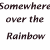 A static image with text on the left and a rainbow graphic on the right.