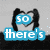 Animated sequence showing two silhouetted figures forming a heart shape with their arms, overlaid with blue text bubbles containing phrases like 'so there's', 'this guy', and 'i love him'.