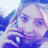 Blue background with a pixelated photo of a person holding a phone and white text reading 'Hey, it's my girl I Love Her <333 Erin!'