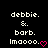 Pixelated text and symbols on black background with one heart symbol changing from white to pink.