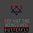 Animated icon with a heart-shaped outline and butterfly wings, displaying color variations
