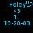 Blue pixelated text and symbols on black background, two identical side-by-side layouts with one variation in the top-left corner.