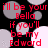 Red text on black background with gray and white circles, repeating 'i'll be your Bella if you'll be my Edward' in pixelated font.