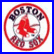 Two static images side-by-side: a red circular Boston logo with text and a red X over a white NY on blue.