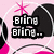 Pixelated pink background with black circular shapes and white outlines, featuring text that changes from 'bring bring...' to 'changes everything'