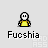 Pixel art character with yellow shirt and white face in multiple poses including neutral, raised arms, and 'pew' text above head.