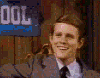 Five distinct scenes from television shows displayed in a , each showing characters in various settings and interactions