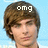 four shows a person with brown hair against a light blue background, with text overlays changing