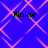 Blue background with pink diamond-shaped lines forming a pattern, four instances of the word "Finkle" in black pixelated text positioned at each quadrant