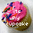 A cupcake with pink frosting and multicolored sprinkles appears in four with changing text overlays
