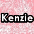 Six colored display text: Kenzie, and, Sarah, Are, Best Frands 4 Lyfe!!! [BFFL]!, NU Kenzie!