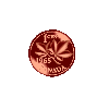 A static image shows a copper penny with cannabis leaf and '1995' text, 'Penny for Your Thoughts?' text, and four spiral motion states from fragmented to fully formed.