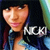 Pixelated image of a person with long dark hair wearing a blue and black top, with stylized text overlay on the right side.