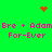 Green background with pink text reading "Bre + Adam For-Ever" repeated twice, red pixelated heart and starburst symbols above the top text block.