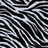 Black and white pixelated pattern with diagonal stripes of varying gray tones forming a dynamic, abstract composition.