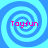 Four identical blue spiral patterns arranged in a with pink text "Tayfun" overlaid on each spiral against a light blue background
