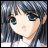 Pixelated anime-style character face on left, pixelated text "Anime IM" and "com" on right against black background in a 2x1 contact sheet layout.