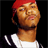 Pixelated static image of a person with red headwear and white clothing against black background, likely from early 2000s digital art style.