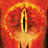 Four- shows Lord of the Rings-themed animation with fiery eye symbols and text elements in warm tones
