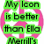 Pixelated icon with green text over pink peace symbol, heart-shaped multicolor pattern, and white rabbit on green background.