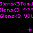 A static digital image displays repeated text patterns in bright pink on a black background with animated symbols appearing and disappearing.