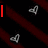 Animated icon with black background featuring red diagonal stripes and white paper airplanes, transitioning to white background with pink heart and 'Love' text.