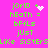 Pixelated green text on bright pink background with animated heart and starburst icons, arranged in two mirrored