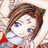 A 48x48 pixel buddy icon featuring a cartoon anime-style character with brown hair and blue eyes on the left, paired with "Anime IM" text in white pixelated font on black background on the right.