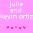 Pixelated text and heart symbols on a pink background with visible animation changes in the lower-left hearts.