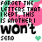 Pixelated text and symbols on a white background with pink floral shapes, green accents, and black lettering.
