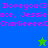 Pixelated text and star icons on blue and green backgrounds with pink text reading 'Iloveyou<3 ace, Jessie Charlieee:[]'