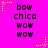 A static image with a bright pink background displays repeated text and star motifs in yellow and pink.